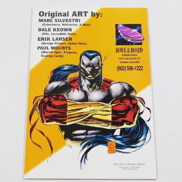 Image 1993 Cyber Force Comic Books Issues 1 & 2 - Picture 5 of 5